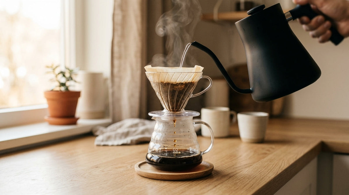 ¿Cómo preparar café con V60?: guía paso a paso