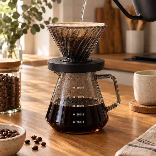 KIT GOTEO: DRIPPER V60 + JARRA + FILTROS