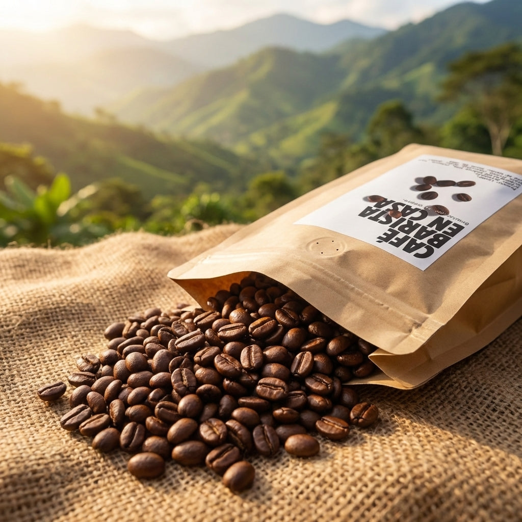 Café de Origen Antioquia Grano Entero - Molino en Casa 500 gr