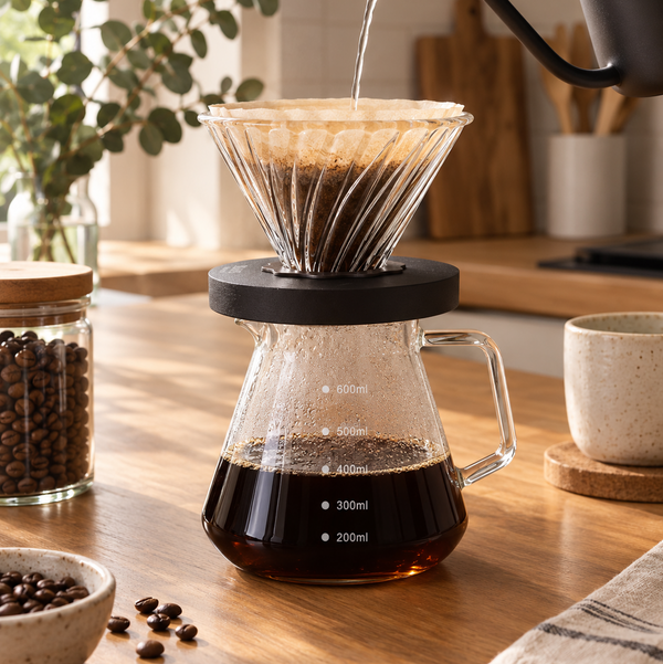 KIT GOTEO: DRIPPER V60 + JARRA + FILTROS