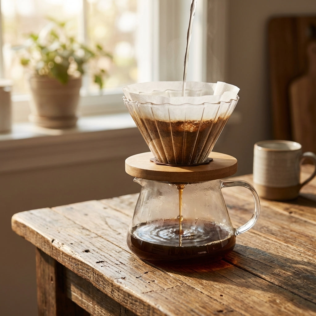 V60 PRO Barista Kit: Dripper, Filters, Scale, Kettle, Server, and Specialty Coffee