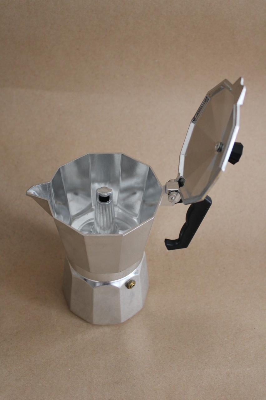 Stainless steel moka pot