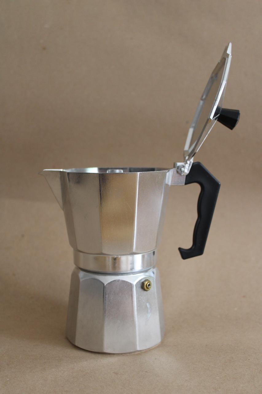 Stainless steel moka pot