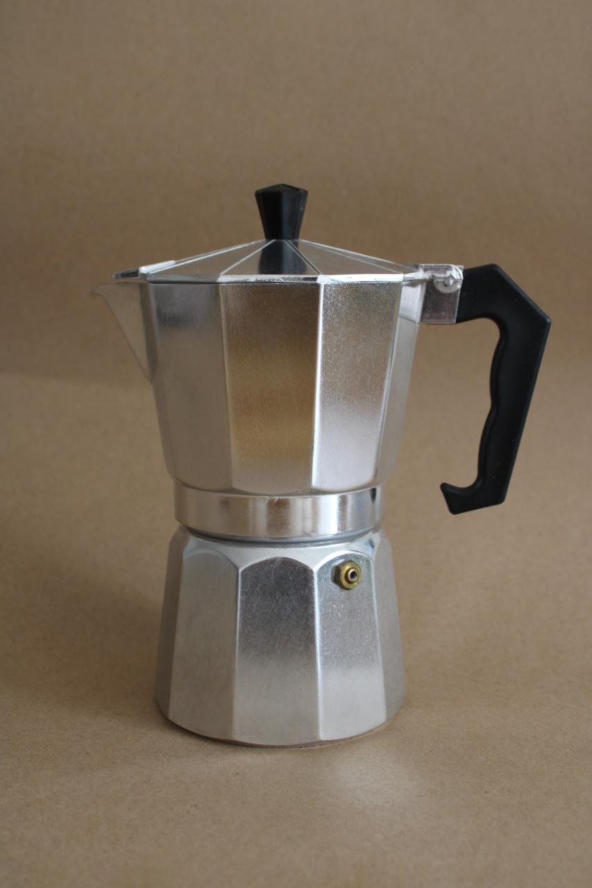 Stainless steel moka pot