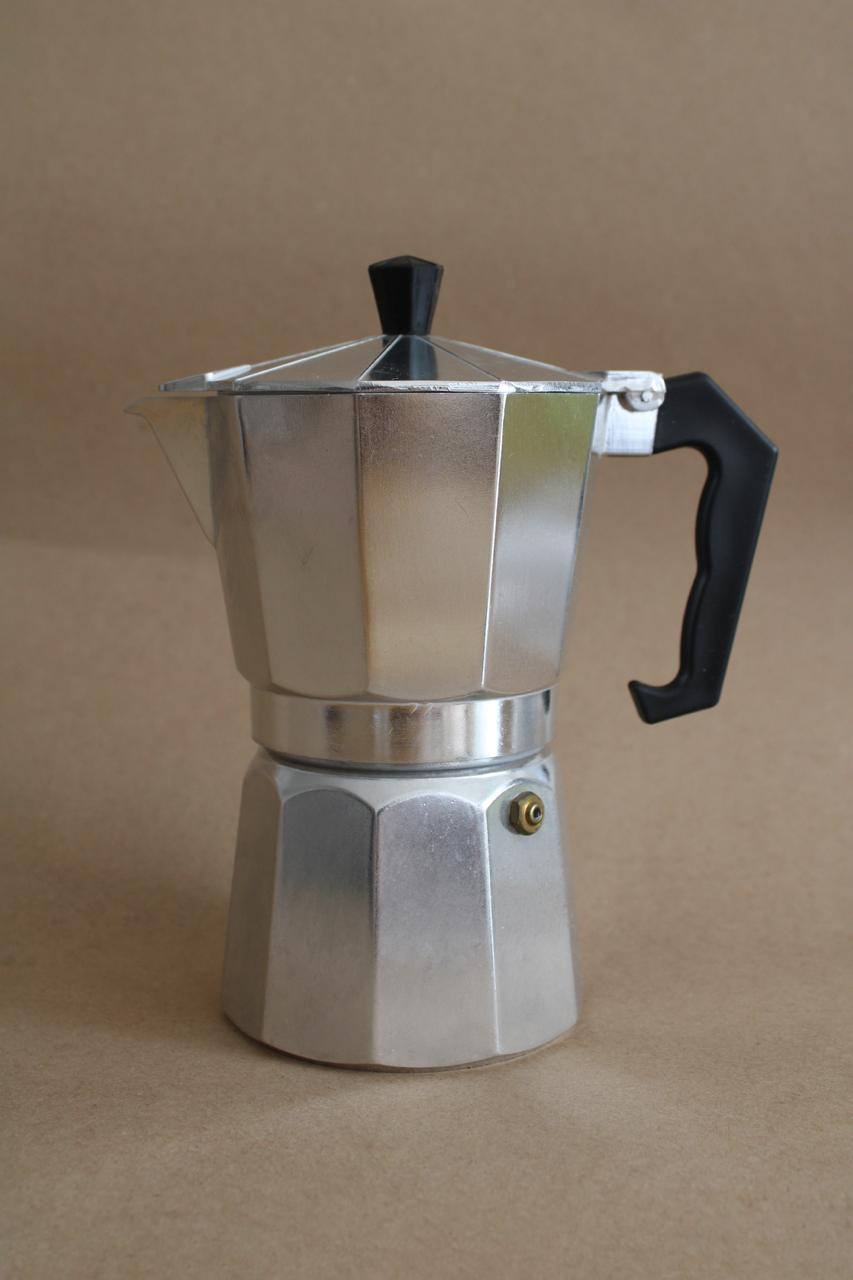 Stainless steel moka pot