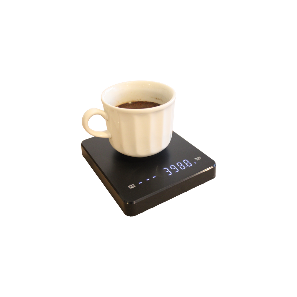 DIGITAL COFFEE SCALE WITH AUTO-TIMER AND MAT