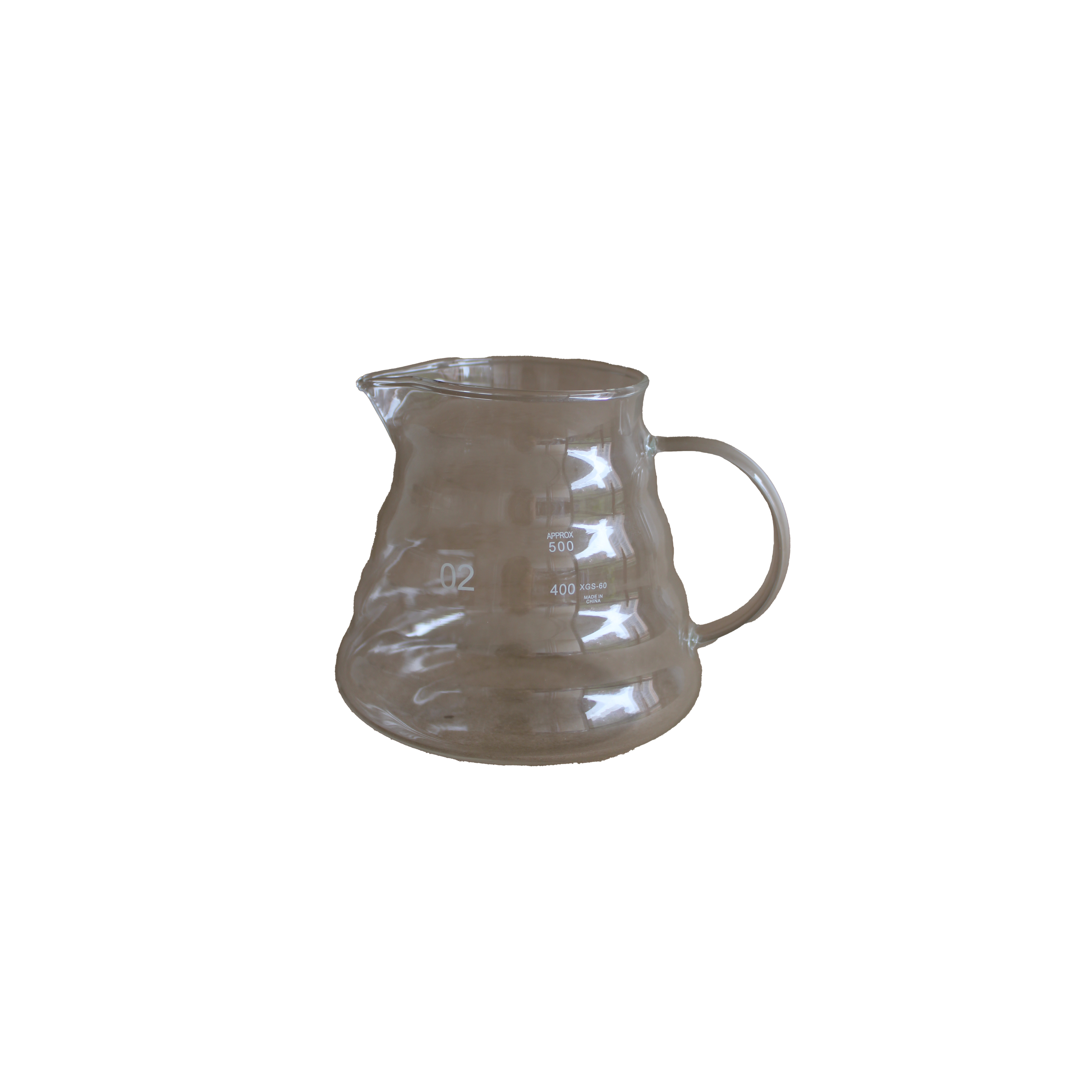 JARRA PARA CAFÉ EN VIDRIO 500ml