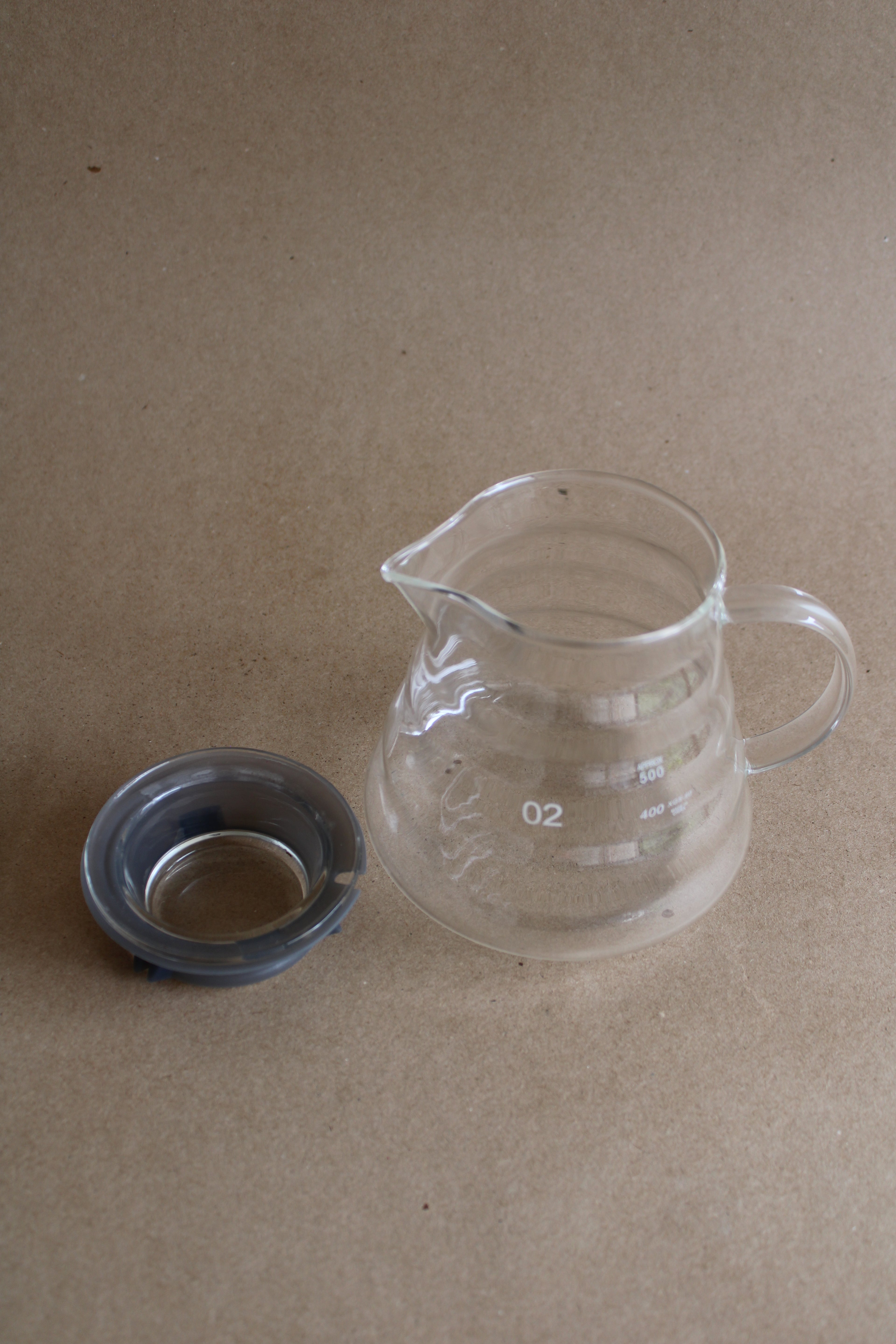 JARRA PARA CAFÉ EN VIDRIO 500ml