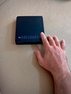 DIGITAL COFFEE SCALE WITH AUTO-TIMER AND MAT