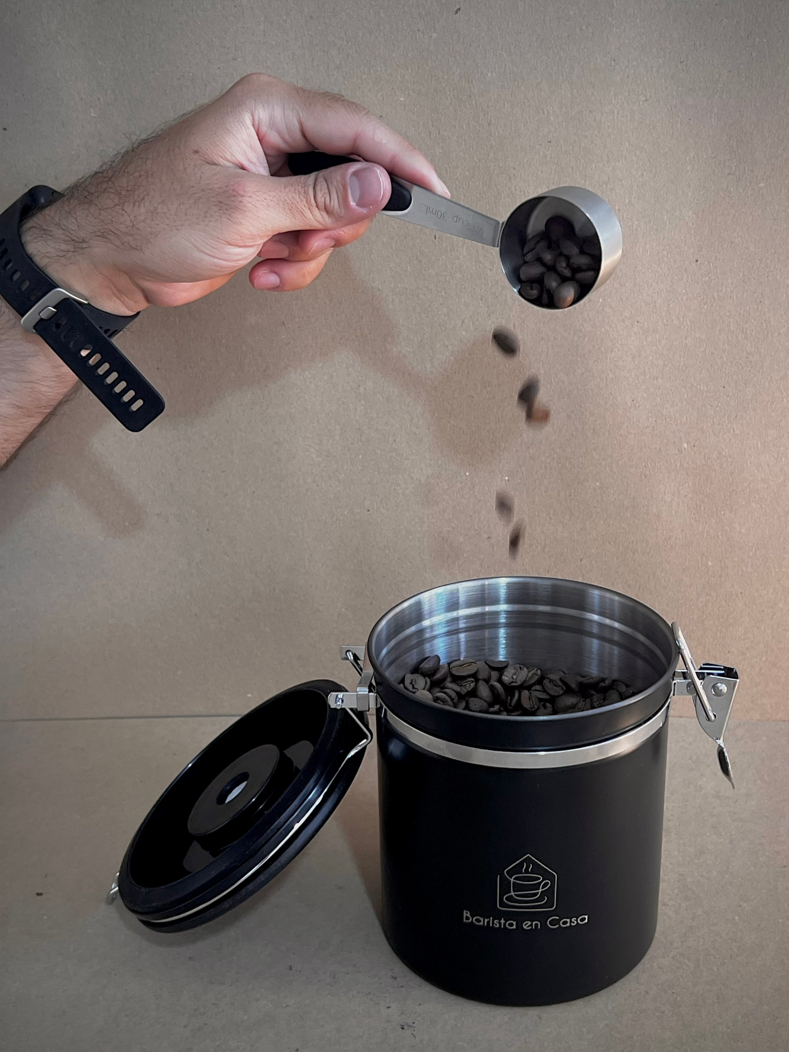 CONTENEDOR HERMÉTICO PARA CAFÉ