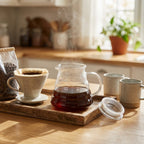 JARRA PARA CAFÉ EN VIDRIO 500ml