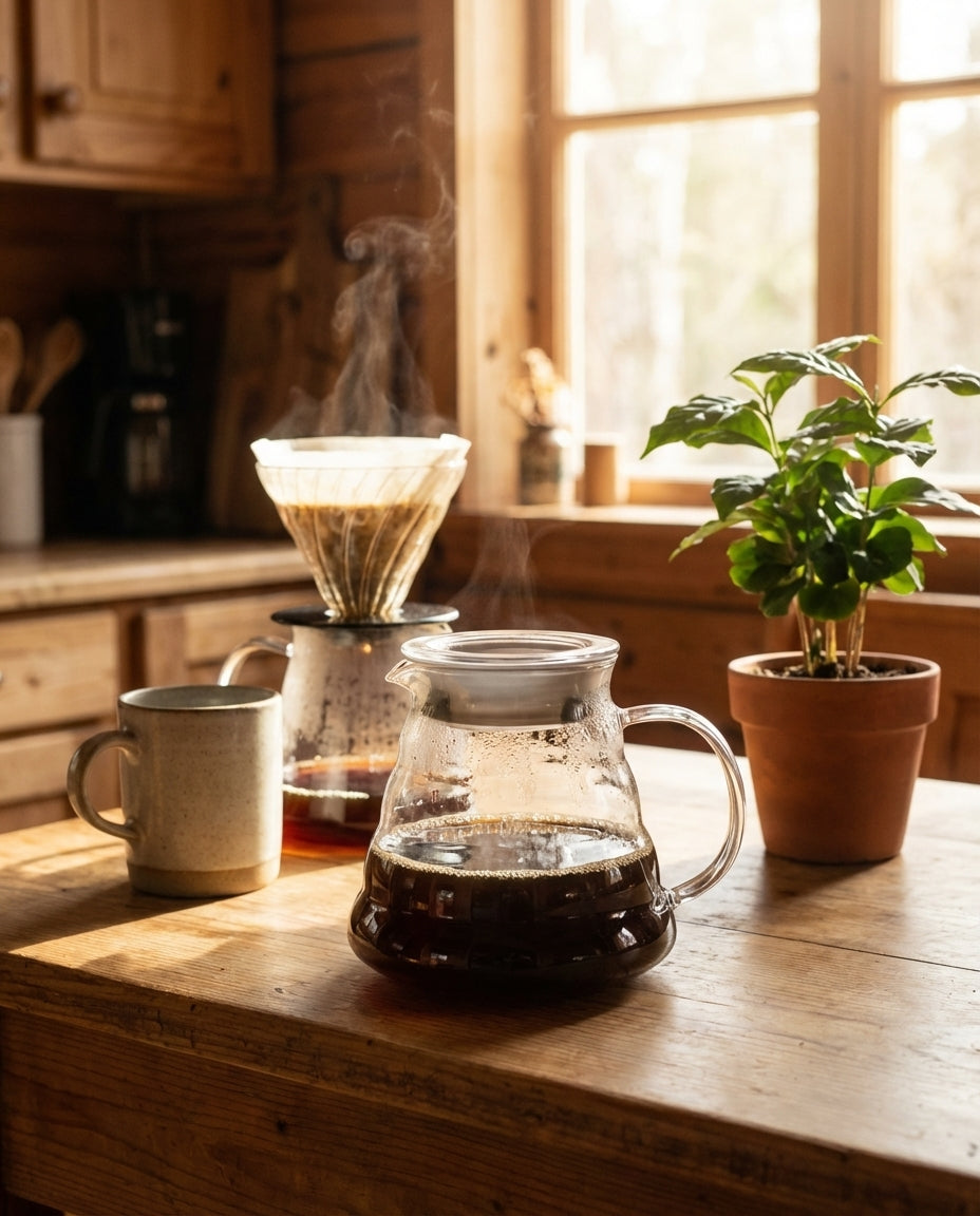 JARRA PARA CAFÉ EN VIDRIO 500ml