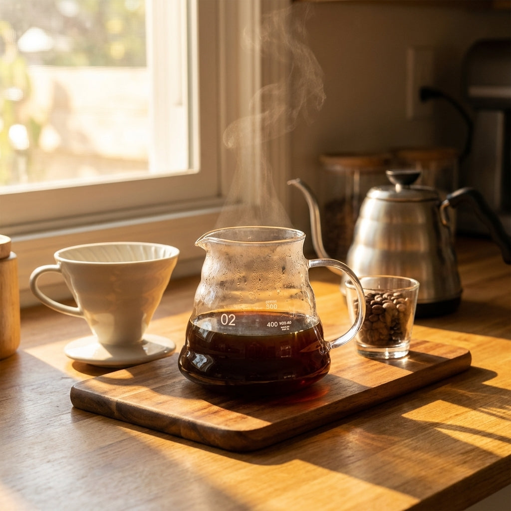 JARRA PARA CAFÉ EN VIDRIO 500ml