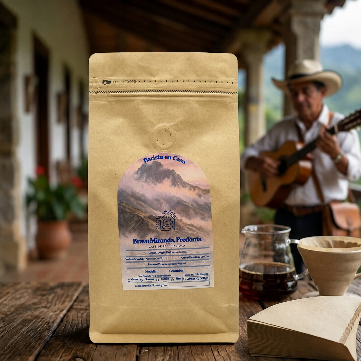 COMBO: La Camelia Specialty Coffee Beans + 50 Coffee Filters