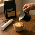 Kit para Latte y Capuchino: Espumador Eléctrico USB y Jarra 420ml