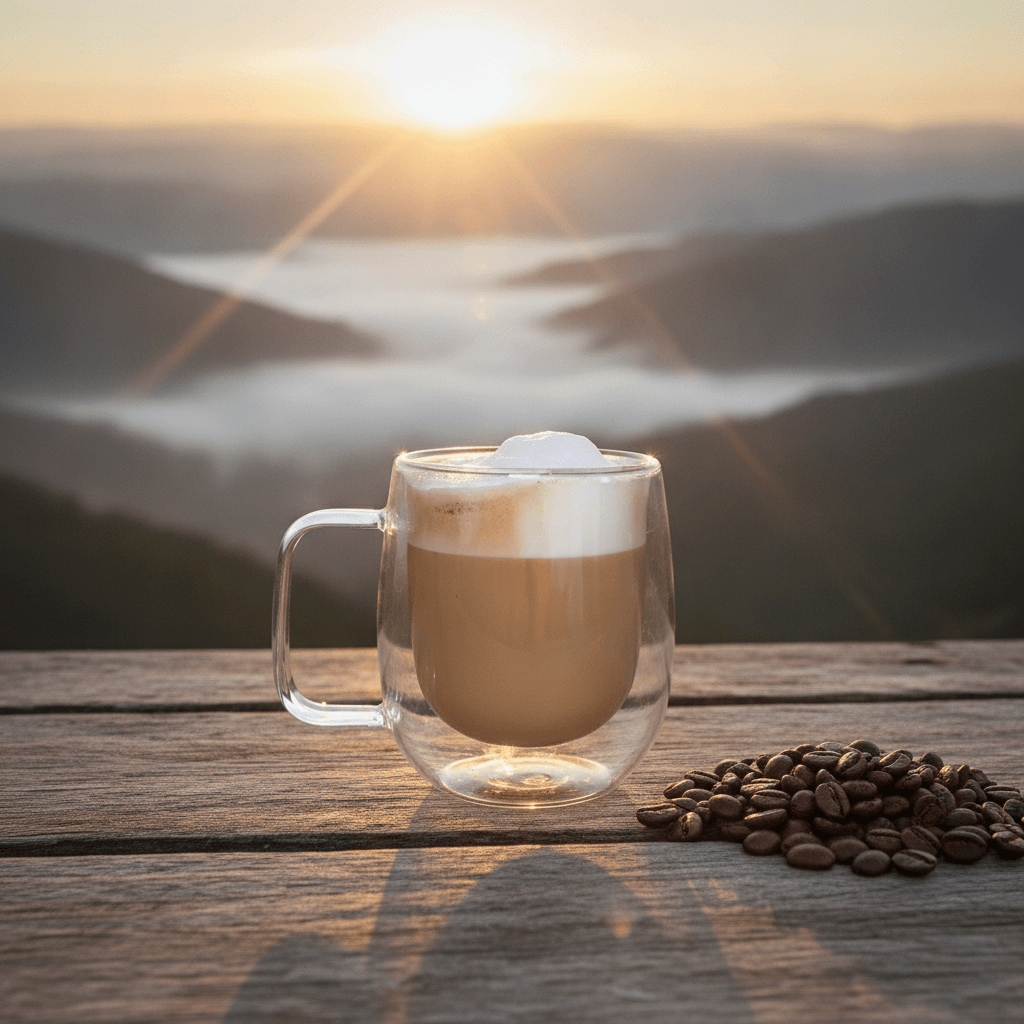 MUG DOBLE PARED 250ML X 1 amanecer