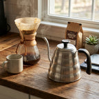 GOOSENECK KETTLE WITH THERMOMETER 1.2 LITERS