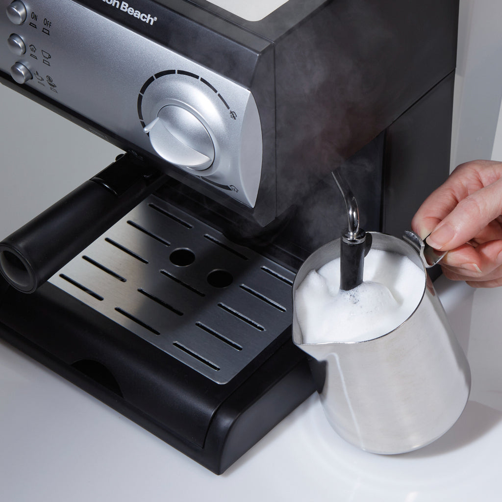 Cafetera para Espresso Hamilton Beach 40715 - Sistema Dual Café Molido y Pods