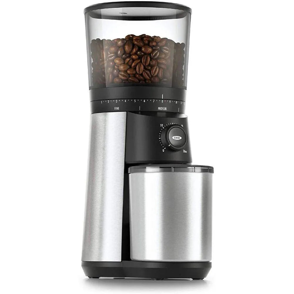 Molinillo De Café Oxo Brew (Muela Cónica Y Temporizador)