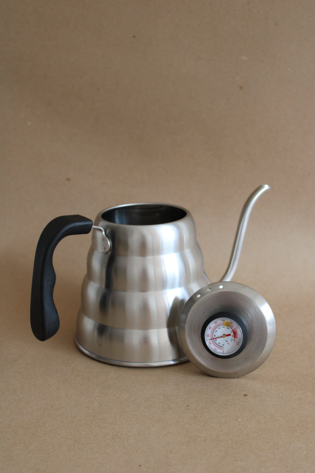 TETERA CUELLO DE GANSO CON TERMÓMETRO