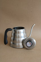 TETERA CUELLO DE GANSO CON TERMÓMETRO